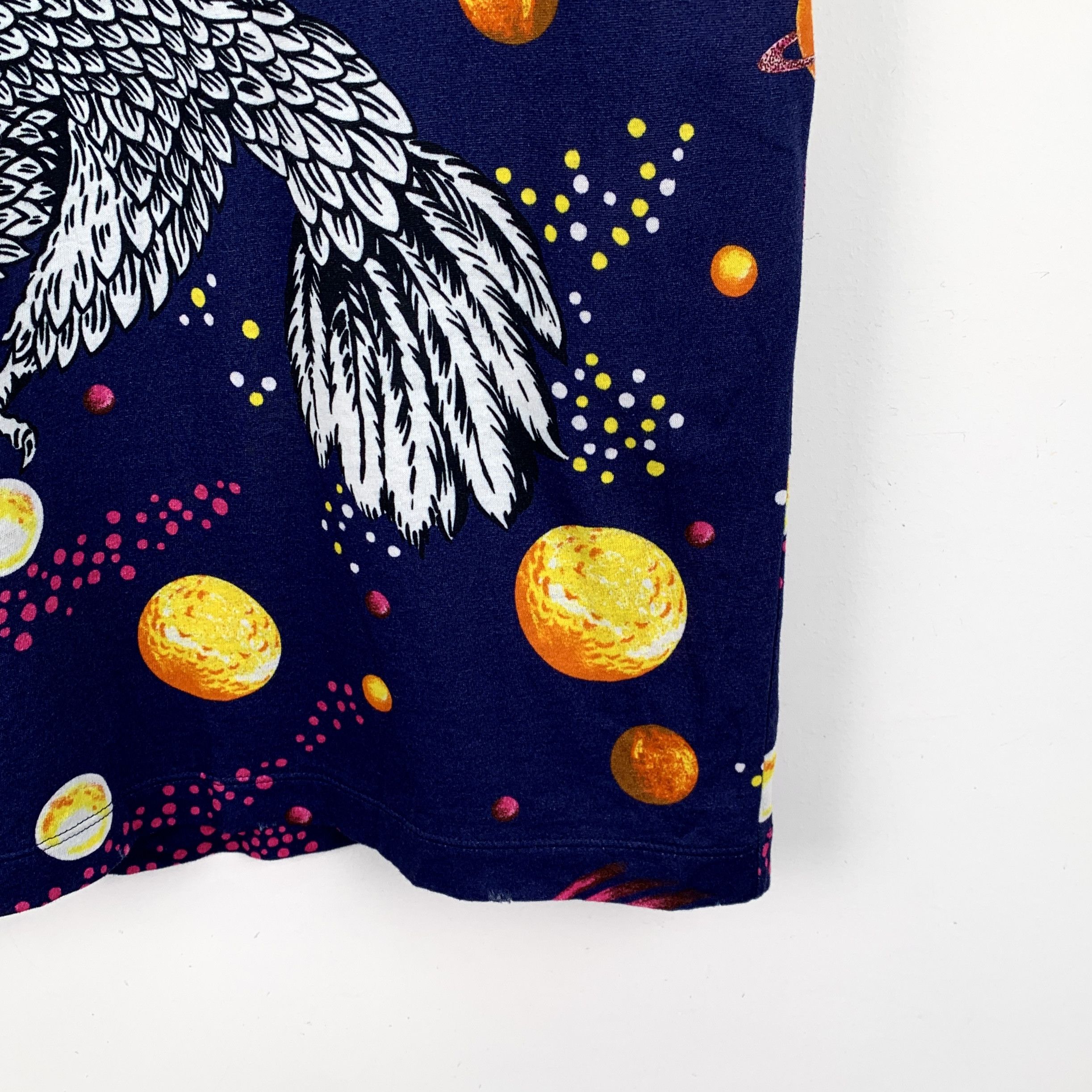 Gucci Gucci Planet Eagle T-Shirt Navy (S) Size US S / EU 44-46 / 1 - 5 Thumbnail