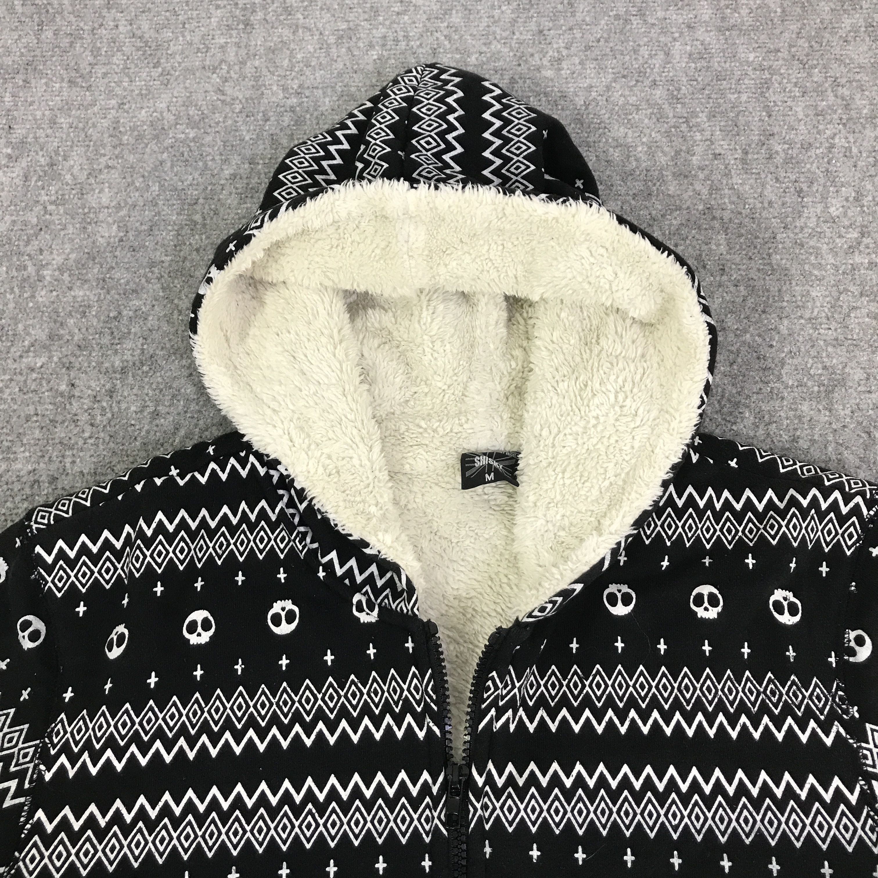 Japanese Brand GOTHIC SKULL DESIGN SHISKY HOODIES JACKET K80B10 Size US M / EU 48-50 / 2 - 7 Thumbnail
