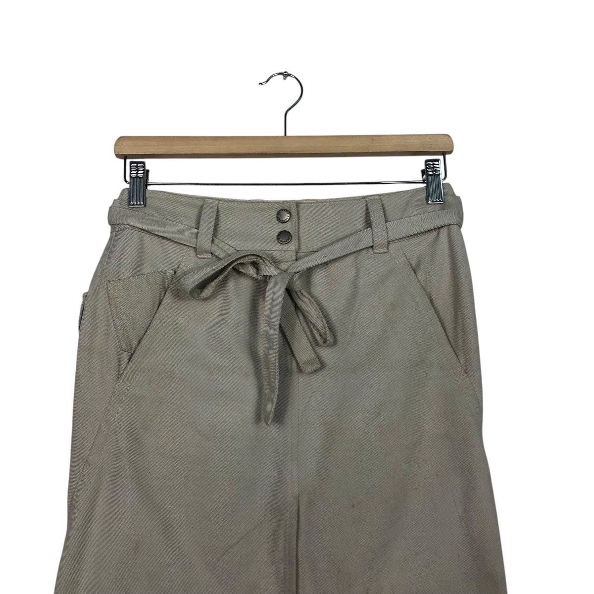 Burberry 📌Vintage Skirt Duck Canvas Burberry London Blue Label Size 36" / US 14 / IT 50 - 4 Thumbnail