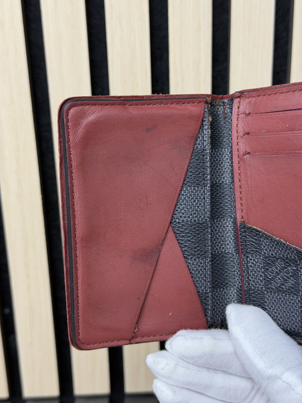 Louis Vuitton Louis Vuitton Bordeaux Damier Graphite Canvas Pocket Size ONE SIZE - 12 Thumbnail