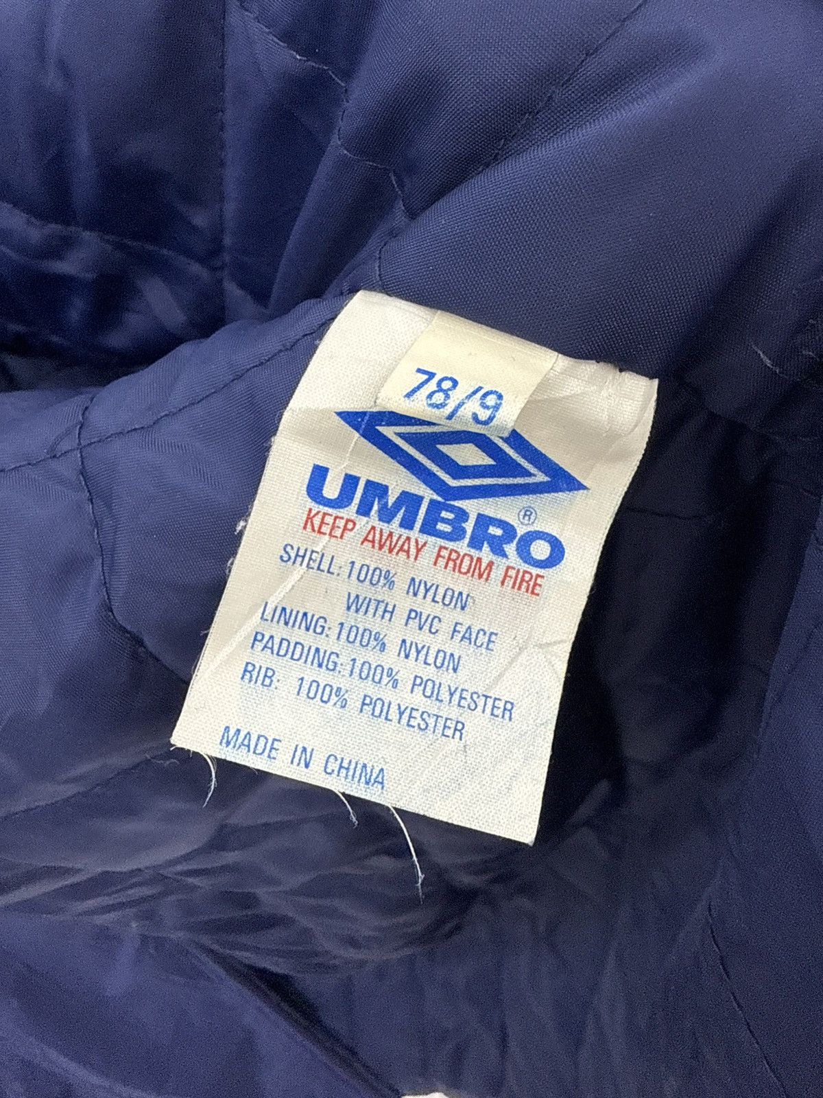Chelsea Soccer Vintage Rare 97/98 UMBRO Chelsea FC Football Training Jacket Size US L / EU 52-54 / 3 - 13 Thumbnail