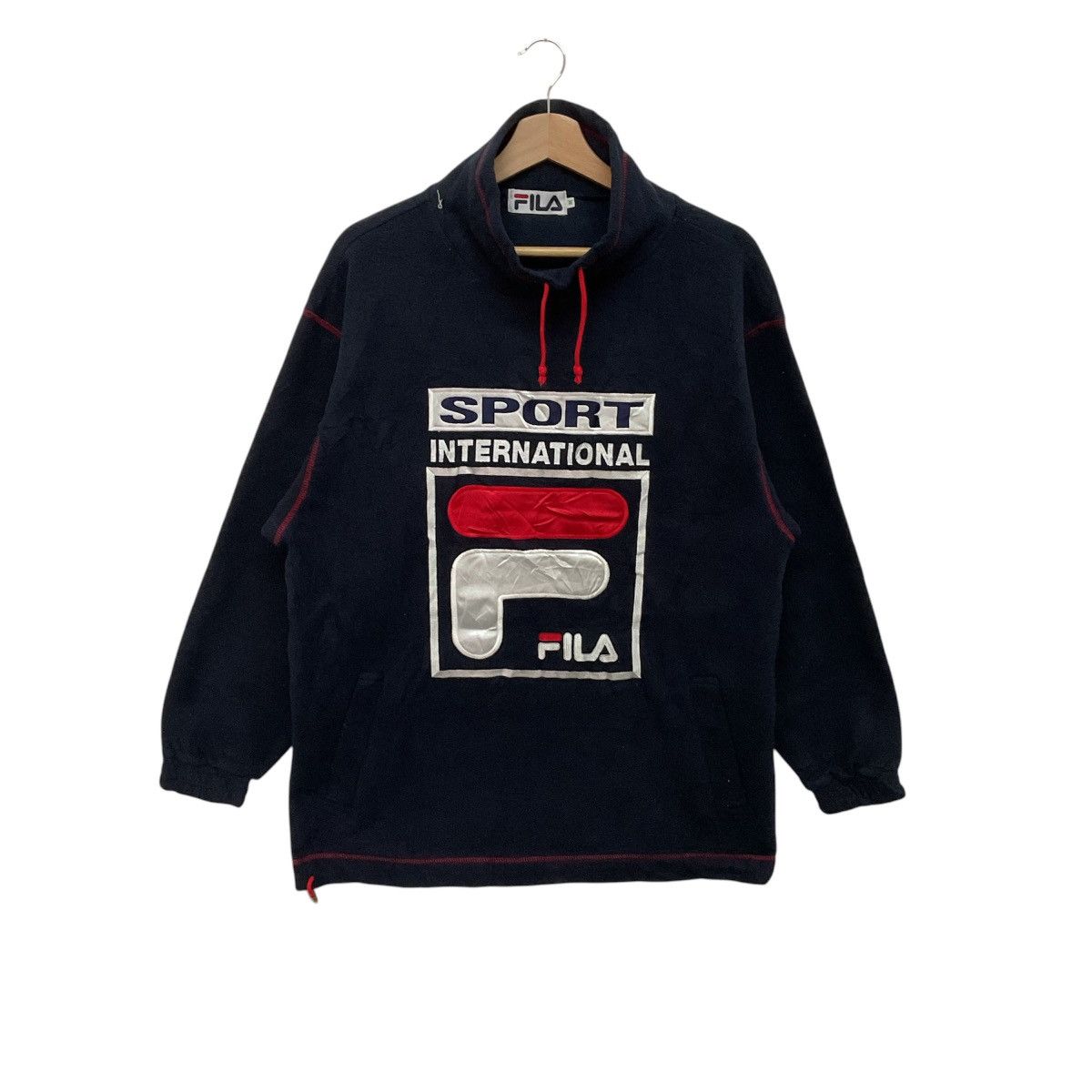 Fila × Japanese Brand × Vintage Rare!! Fila italia fleece sweatshirt Size US L / EU 52-54 / 3 - 1 Thumbnail
