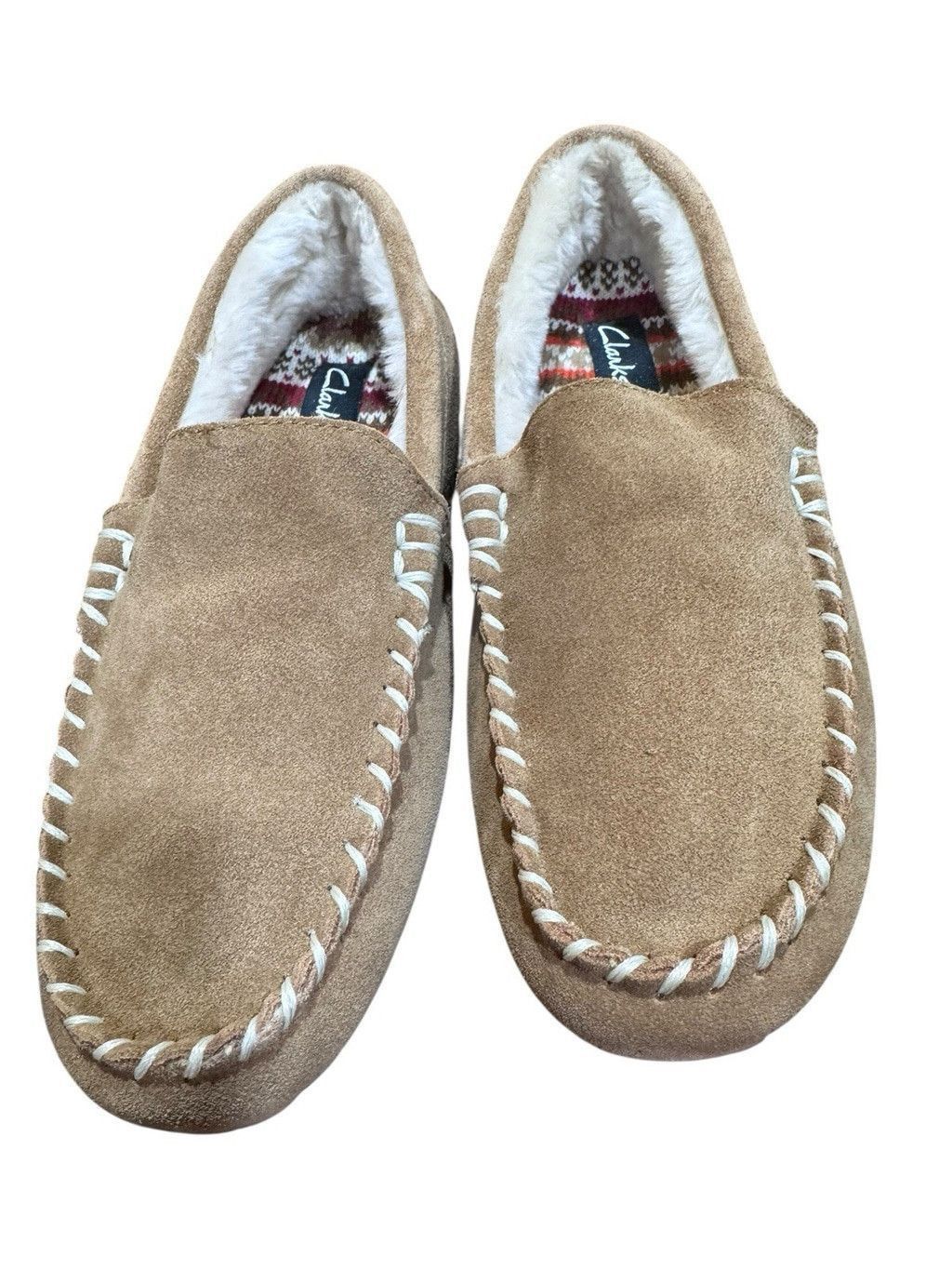 Clarks Clarks Suede Moccasin Slippers Size US 10 / EU 43 - 2 Thumbnail
