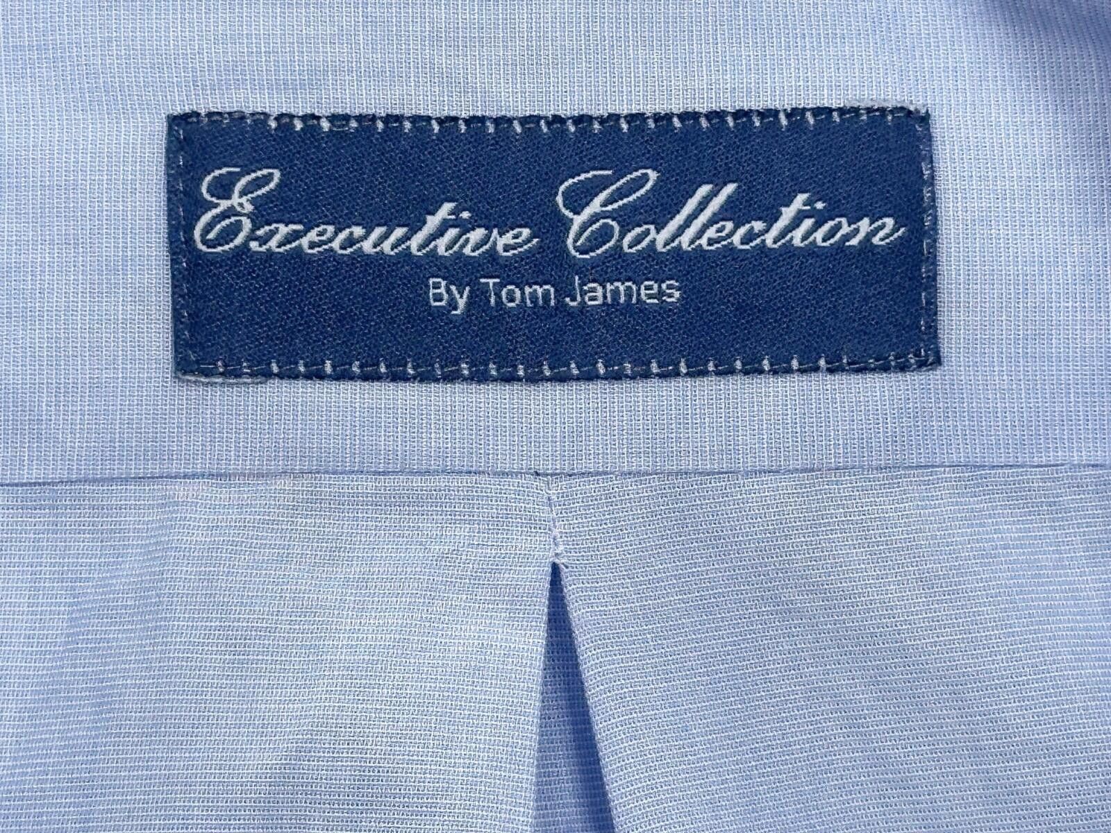 Other Tom James Executive Collection Oxford Button Up Blue Men XL Size US XL / EU 56 / 4 - 6 Thumbnail