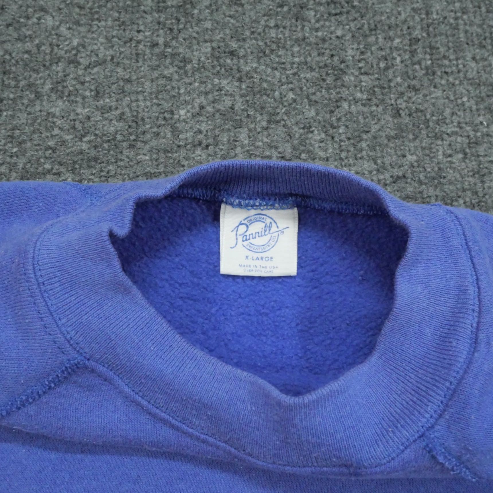 Vintage VINTAGE Panill Sweatshirt Womens XL Purple Pullover Raglan 90s Crew Neck Raglan Mockup? Size XL / US 12-14 / IT 48-50 - 4 Thumbnail