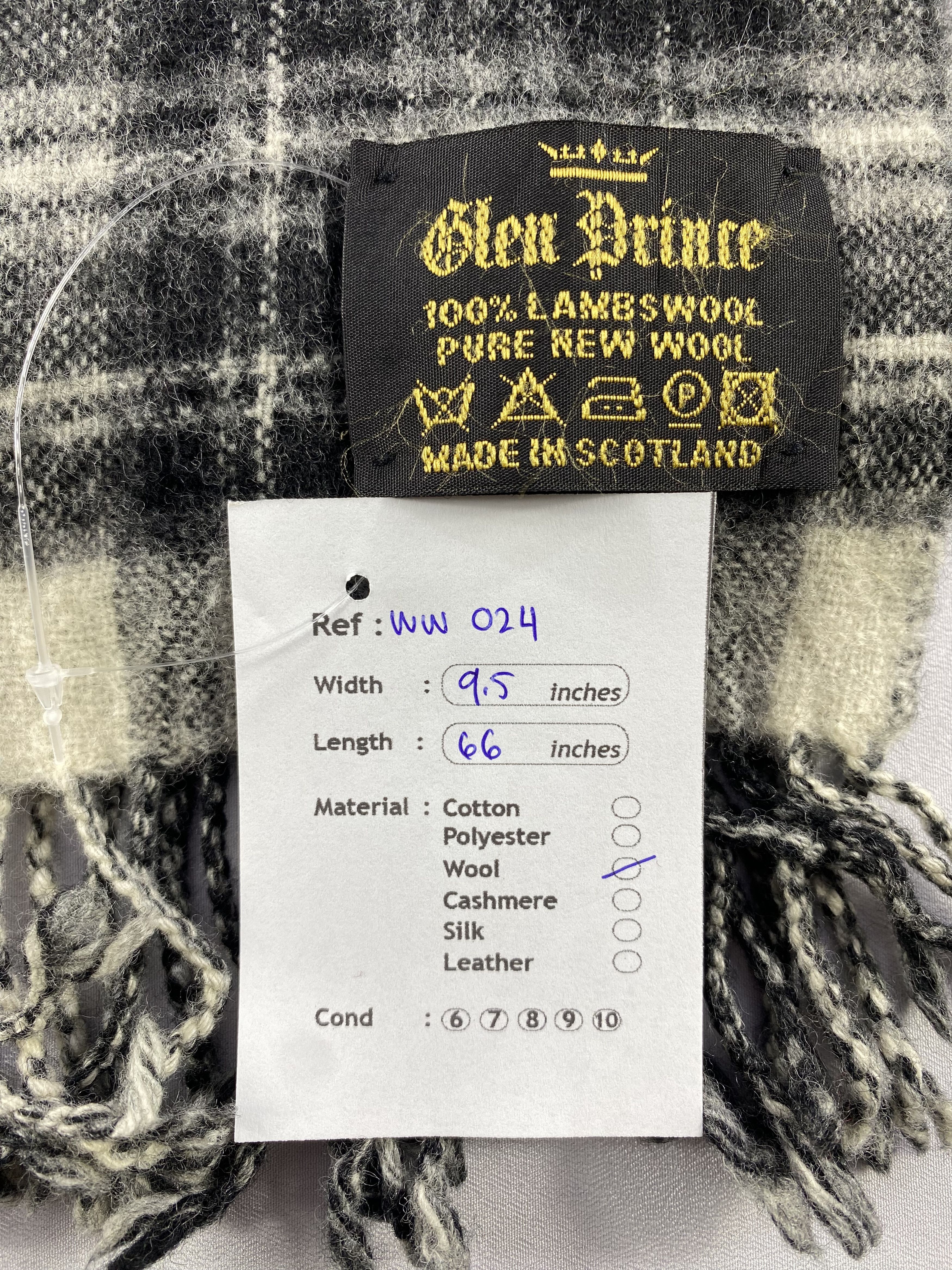 Vintage Glen PrinceScarf / Muffler / Neckwear Size ONE SIZE - 5 Thumbnail