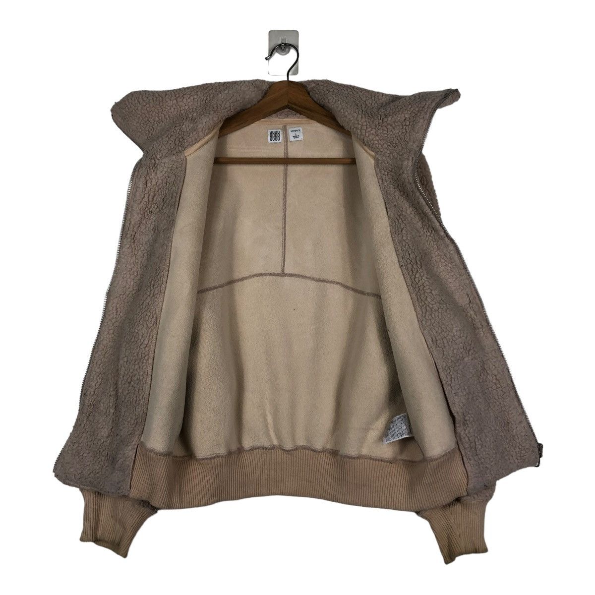 Japanese Brand 🔥VINTAGE FLEECE BOMBER JACKET UNIQLO UNDERCOVER JAPAN Size US L / EU 52-54 / 3 - 13 Thumbnail