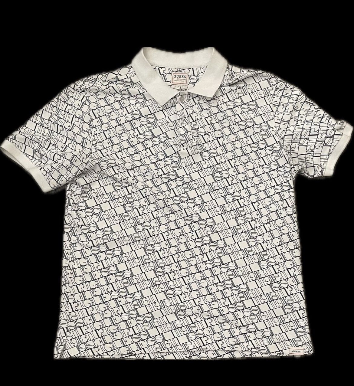 Guess GUESS JEANS Polo DARAN Slim Fit Size US M / EU 48-50 / 2 - 3 Thumbnail