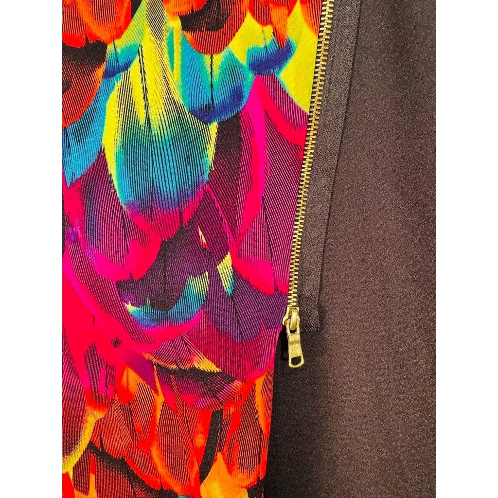 Worthington Woman's WORTHINGTON Colorful Pink Yellow Orange Blue Skirt S Size 32" / US 10 / IT 46 - 3 Thumbnail