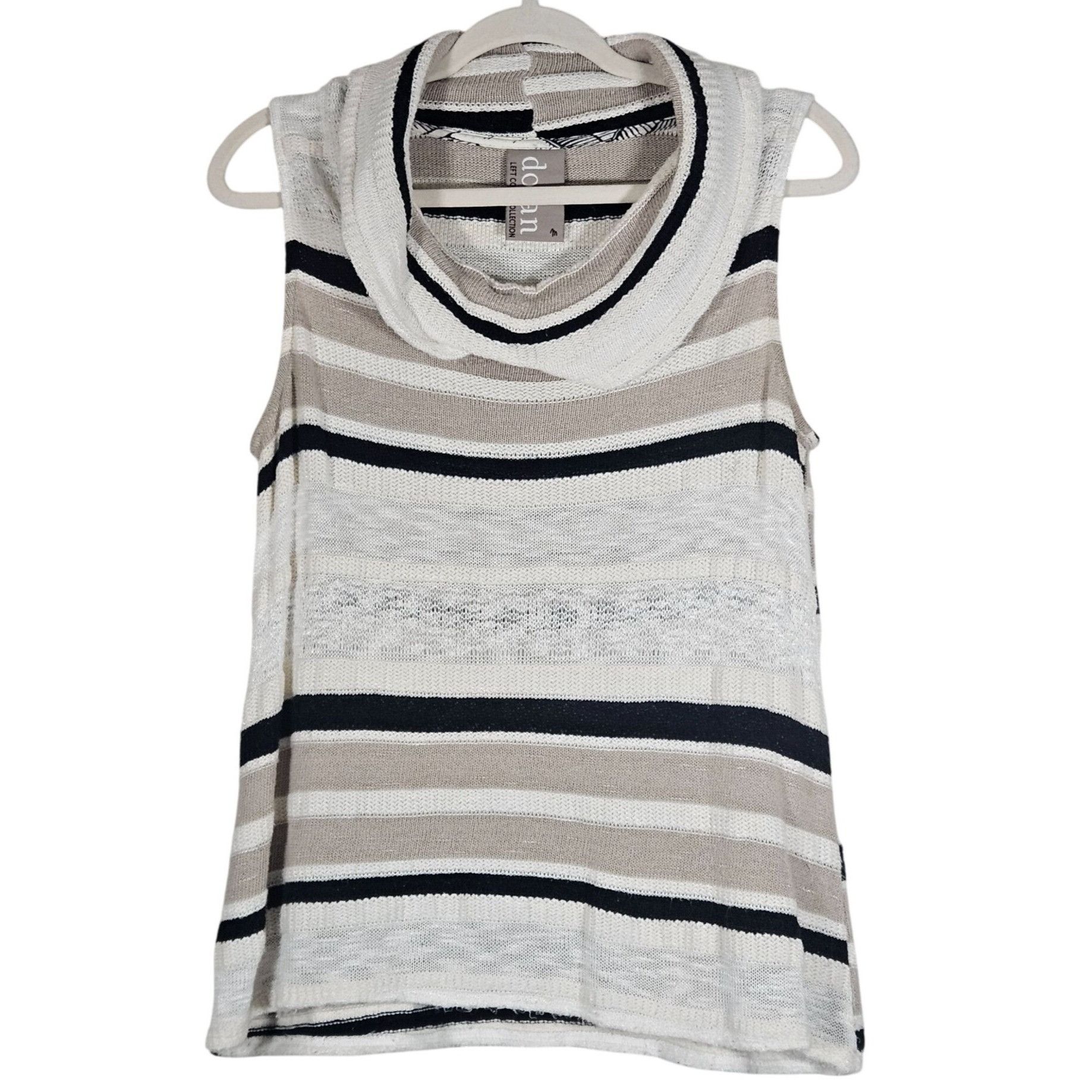 Other Dolan Women’s Striped Cowl Neck Sweater Top S – Coastal Acad Size S / US 4 / IT 40 - 2 Thumbnail