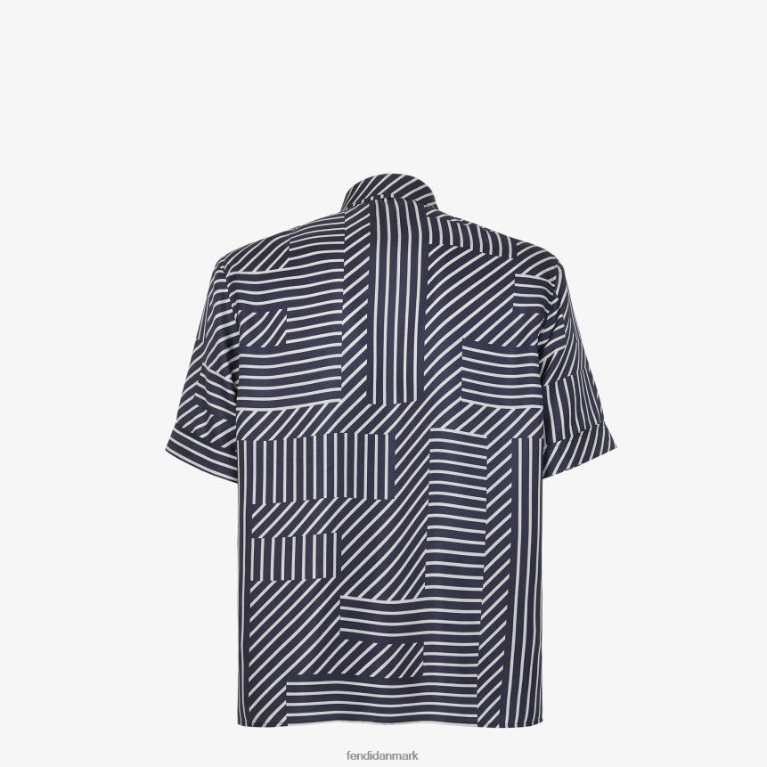 Fendi o1loc1c0824 Shirt in Blue Size US XS / EU 42 / 0 - 2 Thumbnail
