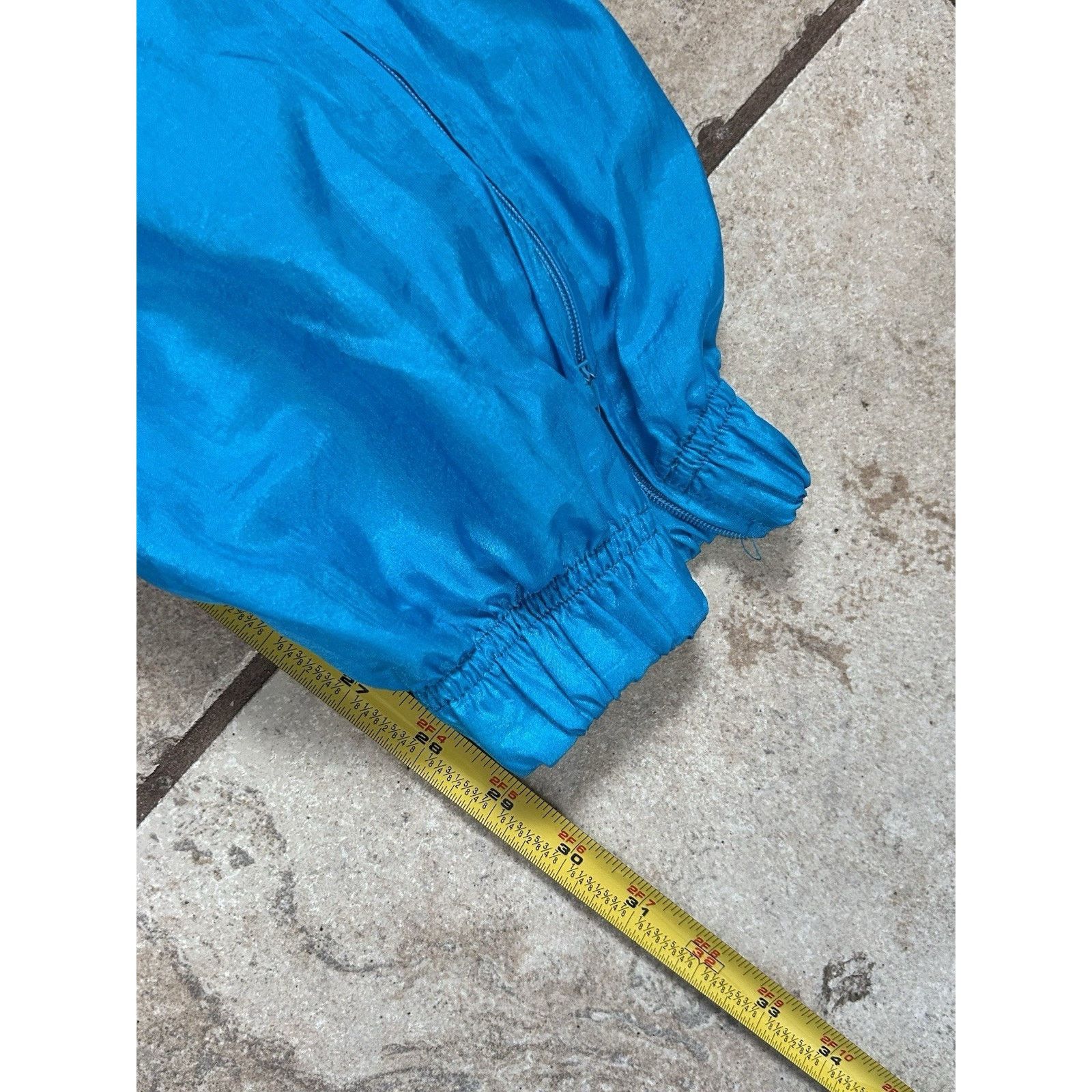 Other 1980s Women’s Jogger Tracksuit 2pc Sz Lg Teal Floral Size 30" / US 8 / IT 44 - 9 Thumbnail