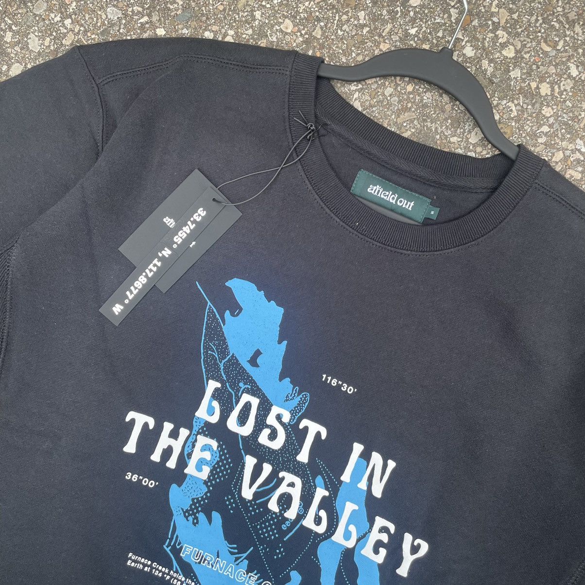 Afield Out Heavyweight Crewneck Black Afield Out USA Hiking Size US M / EU 48-50 / 2 - 7 Thumbnail