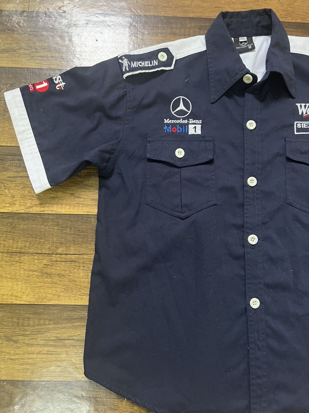Mercedes-Benz Mercedes Benz West F1 Racing Team Shirt MotorsportCrew Style Size S / US 4 / IT 40 - 8 Thumbnail