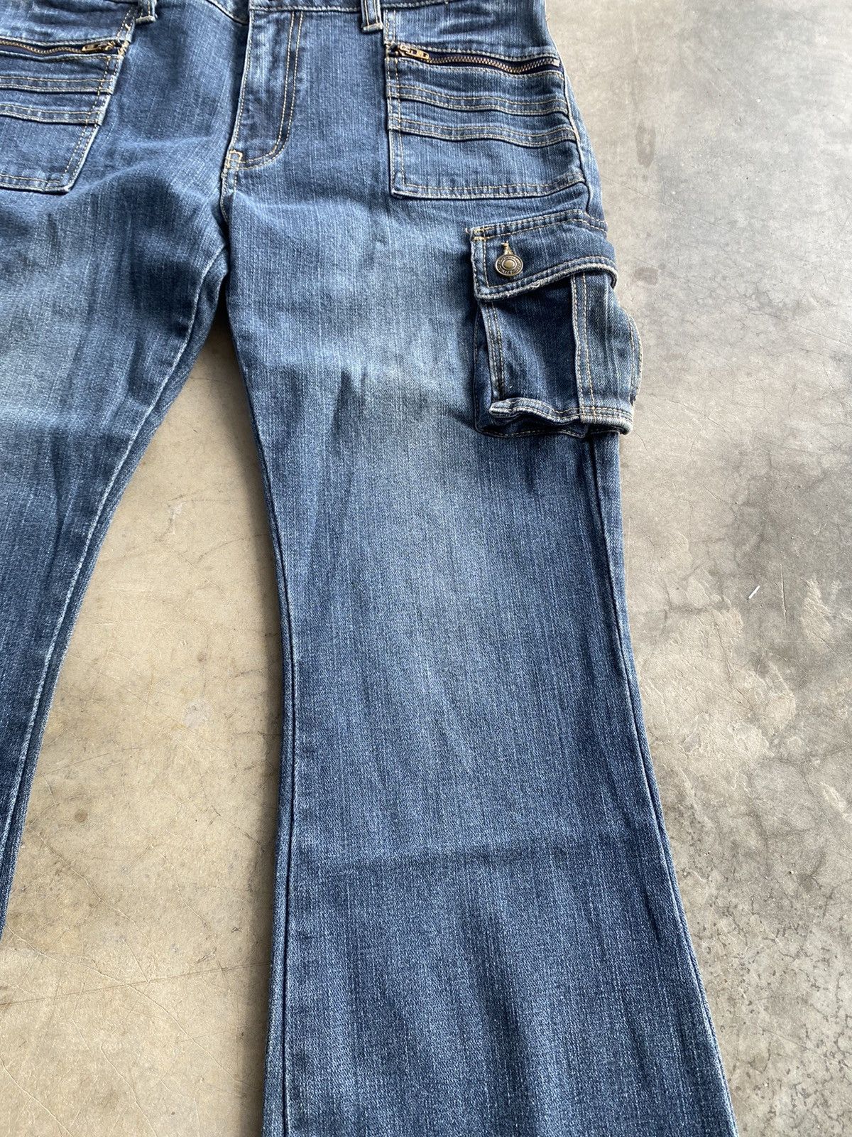 Hysteric Glamour × If Six Was Nine × Tornado Mart Flare Jeans Japanese Mer-Lassette Cargo 3D Pocket Size US 30 / EU 46 - 13 Thumbnail