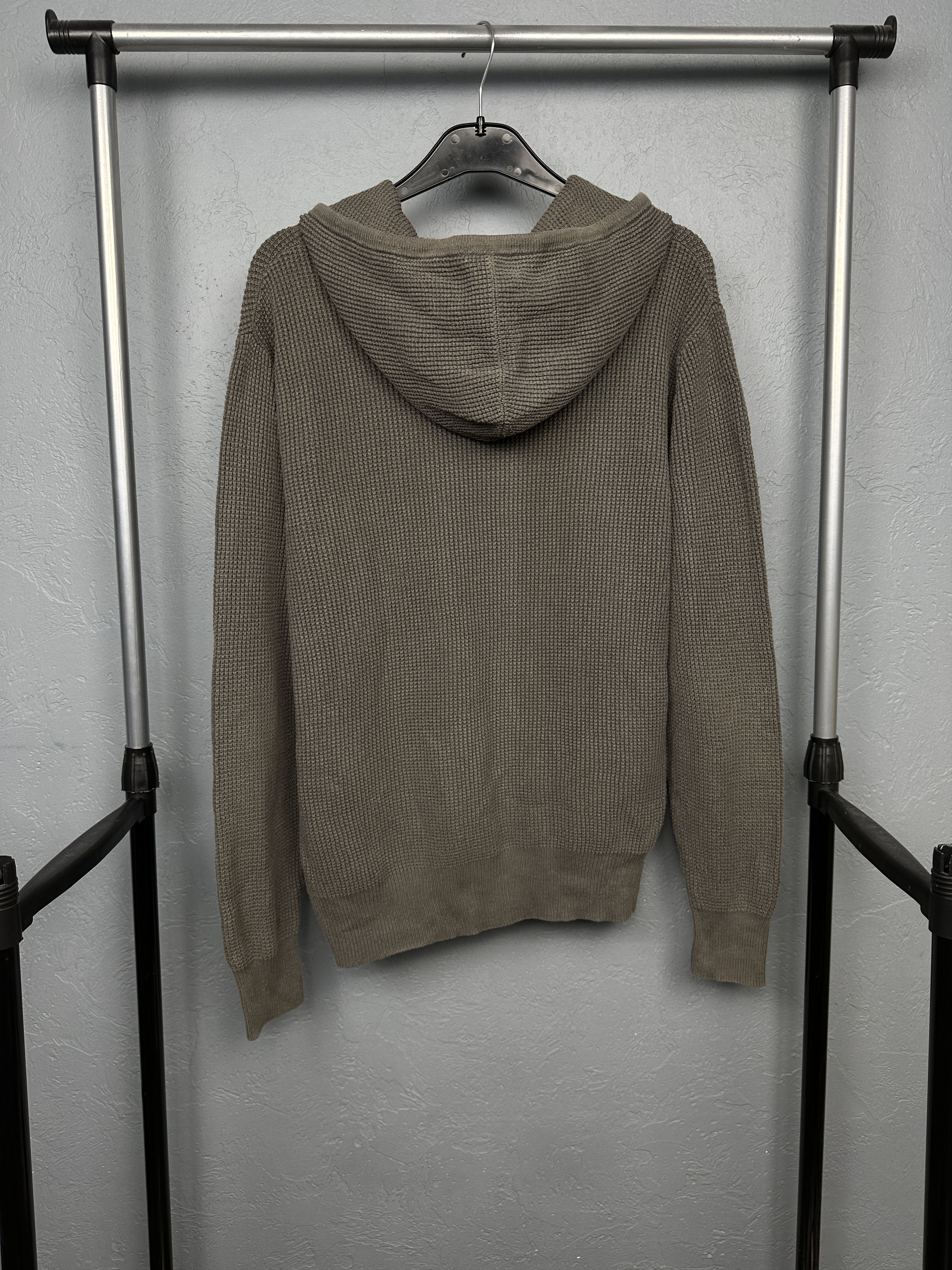 Allsaints Allsaints Trias Mens Cotton Knit Zip Hoodie Size US M / EU 48-50 / 2 - 6 Thumbnail