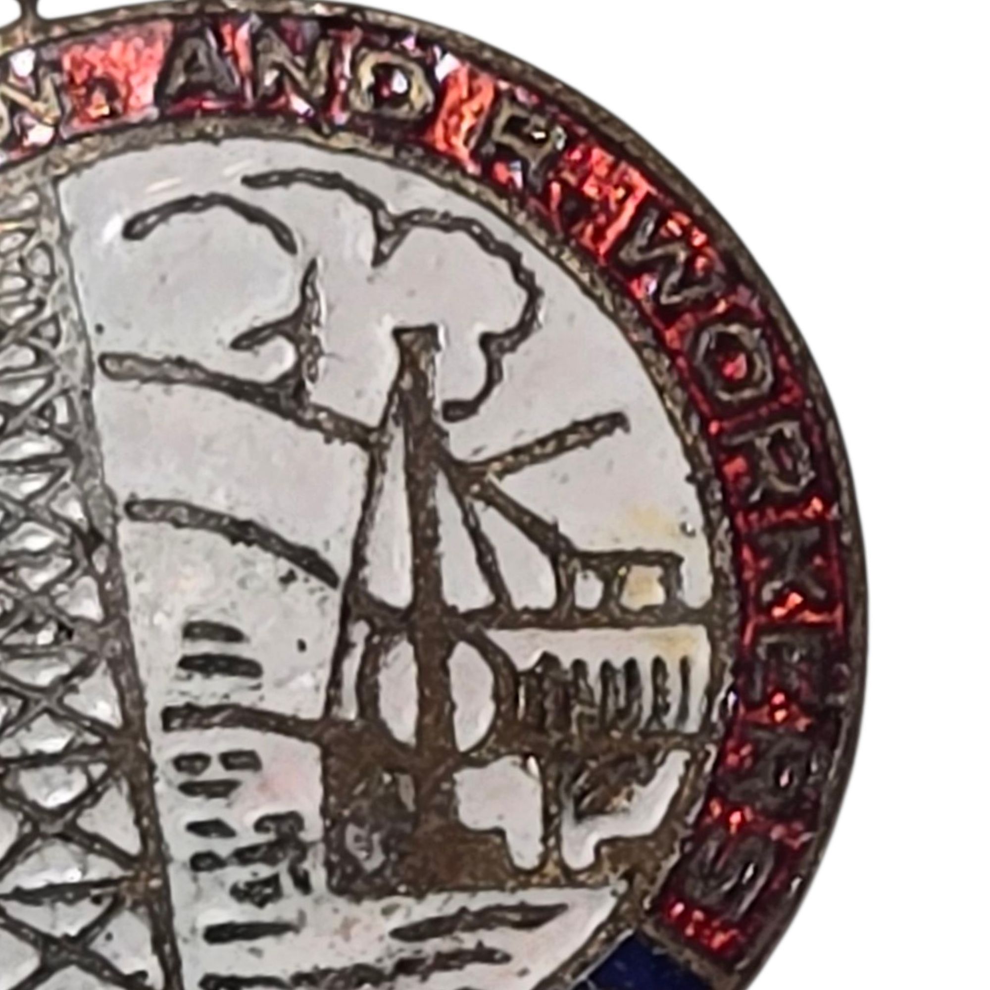 Other Vintage IA of OPGW and R Workers Of America Enamel Pin Badge Size ONE SIZE - 4 Thumbnail