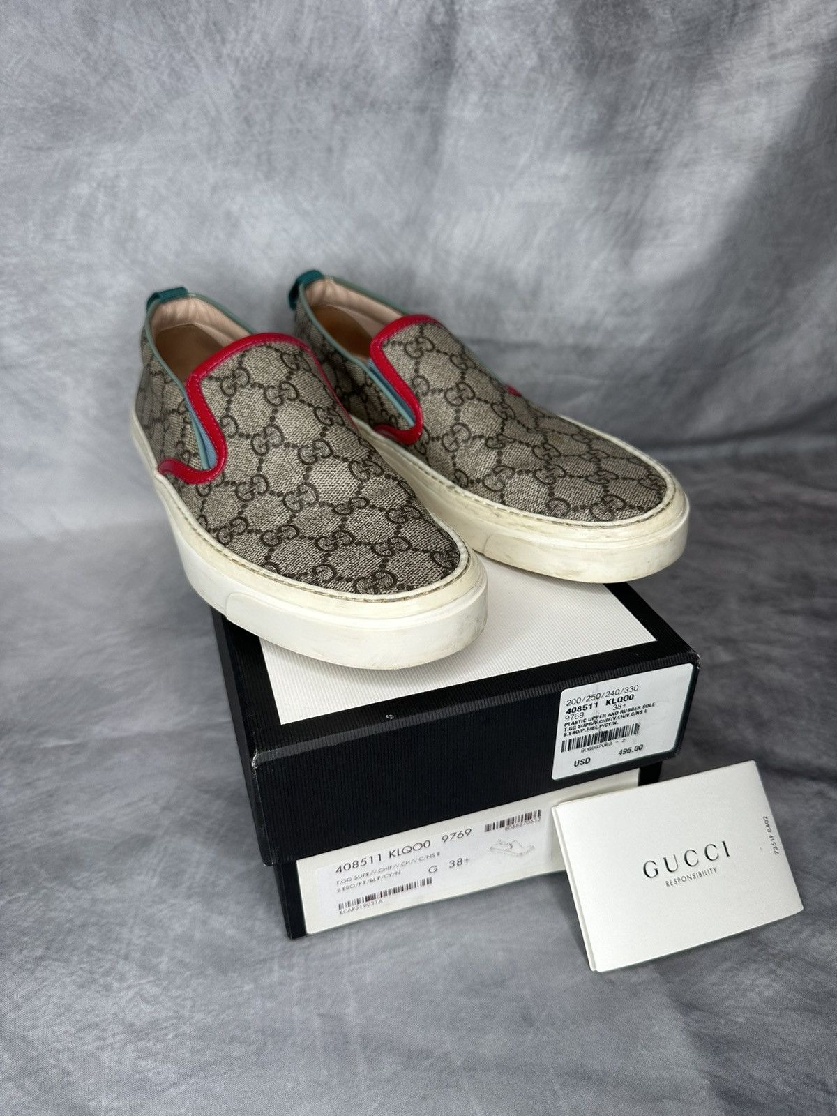 image of Avant Garde x Gucci Shoes Women in White (Size 7.5)
