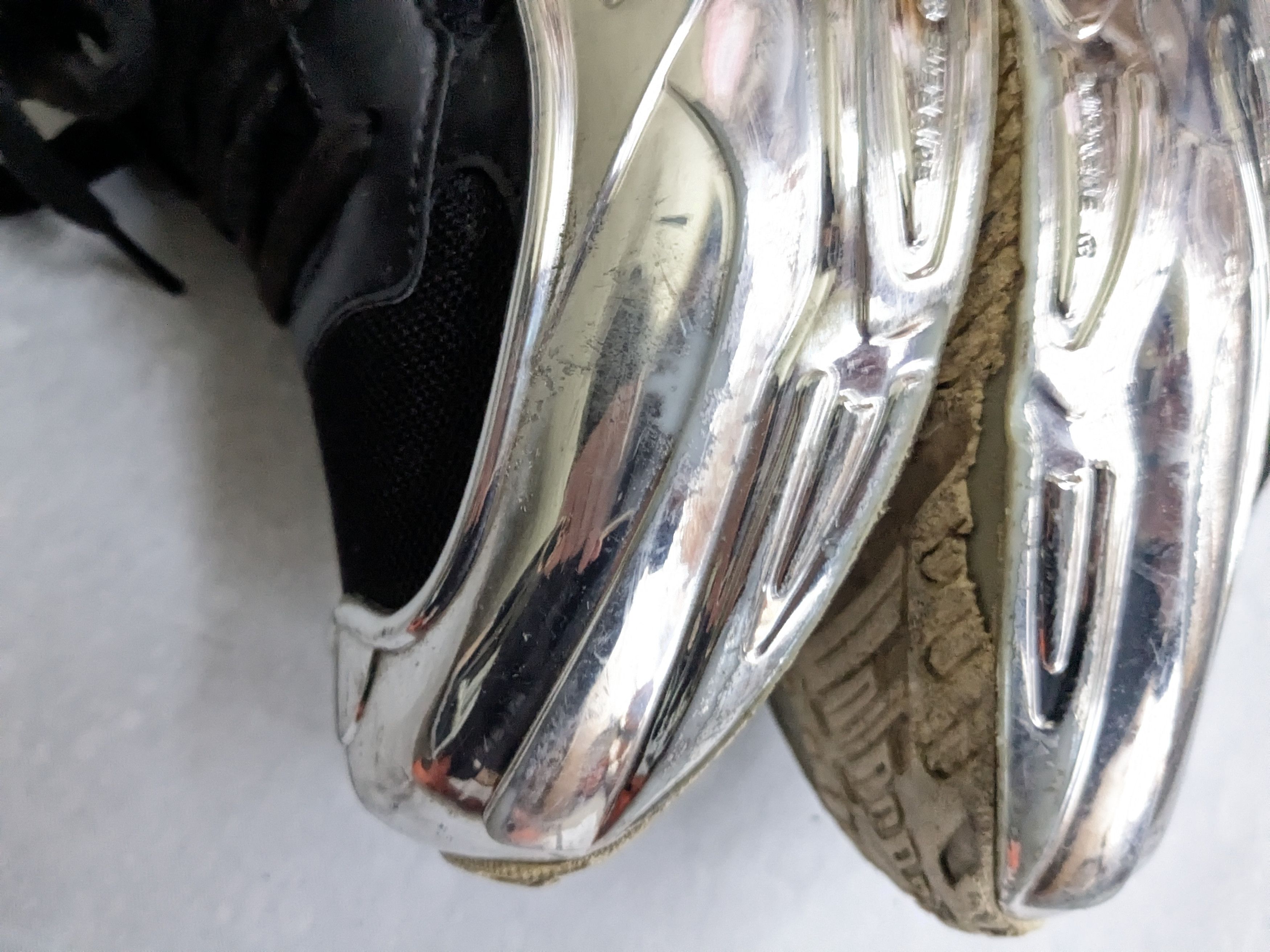 Raf Simons Adidas x Raf Simons Ozweego Mirrored Black Silver EE7944 Size US 8 / EU 41 - 12 Thumbnail