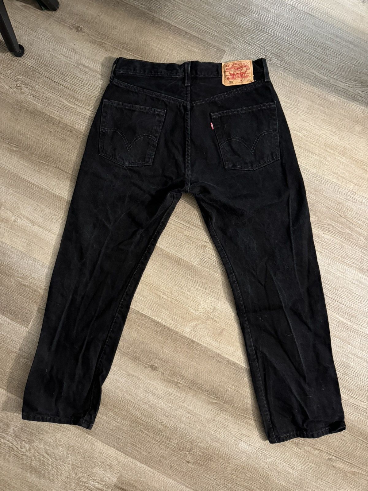 Levi's Vintage Clothing Levi’s 501 black vintage denim made in DR Size US 33 - 5 Thumbnail