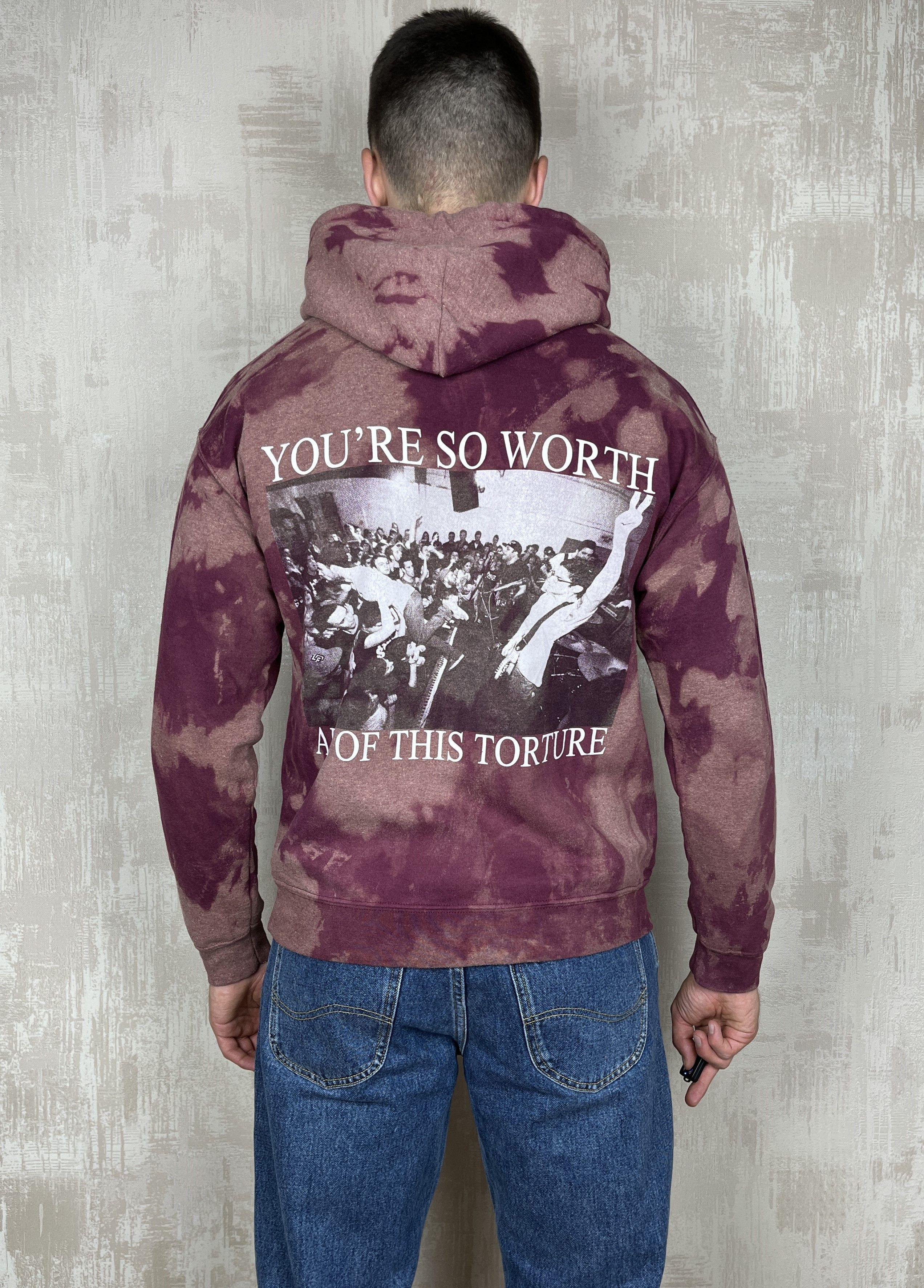 Band Tees Man Overboard You’re So Worth All This Torture Tie Dye Size US M / EU 48-50 / 2 - 2 Thumbnail