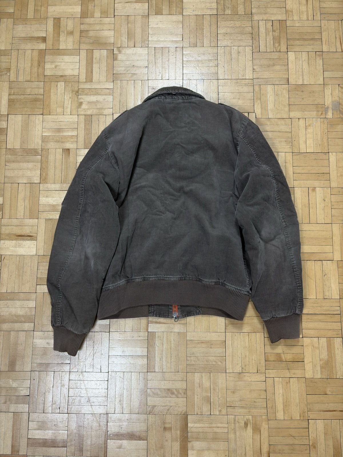 Diesel Rare Diesel 55DSL Corduroy Bomber Flyer Jacket Size US XL / EU 56 / 4 - 3 Thumbnail