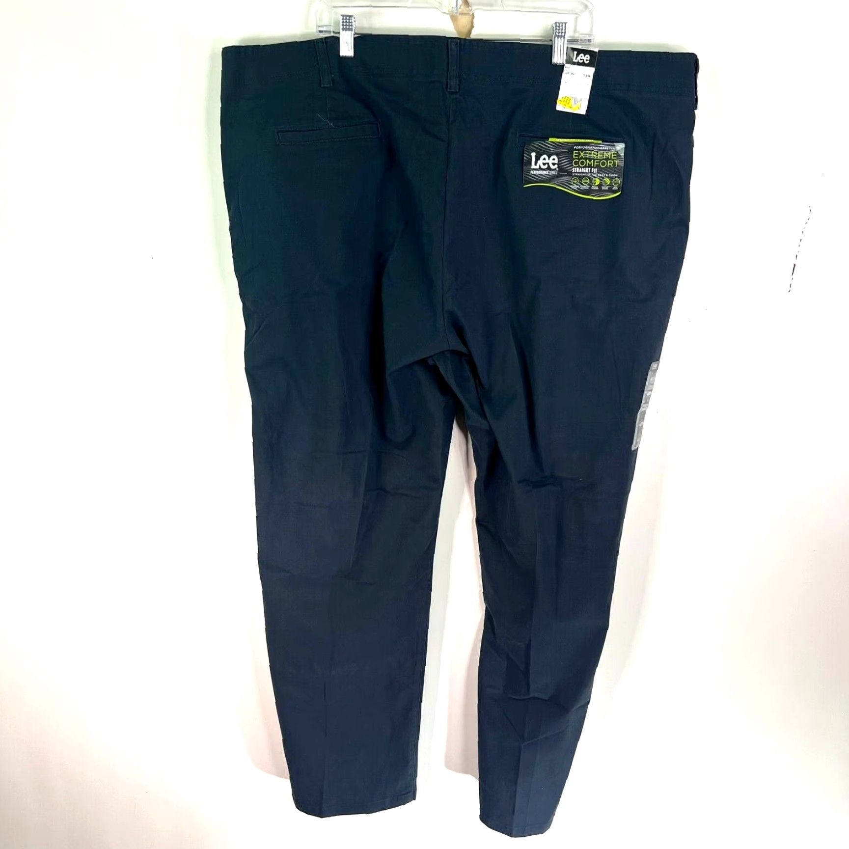 Lee Lee Extreme Comfort Straight Pants Mens Size 48x34 Blue Relaxed Fit Casual Workwear Size US 32 / EU 48 - 7 Thumbnail