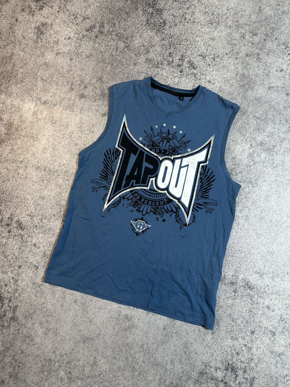 Tapout Vintage Y2K Tapout Tank Top Streetwear USA Style Opium M Size US M / EU 48-50 / 2 - 1 Thumbnail