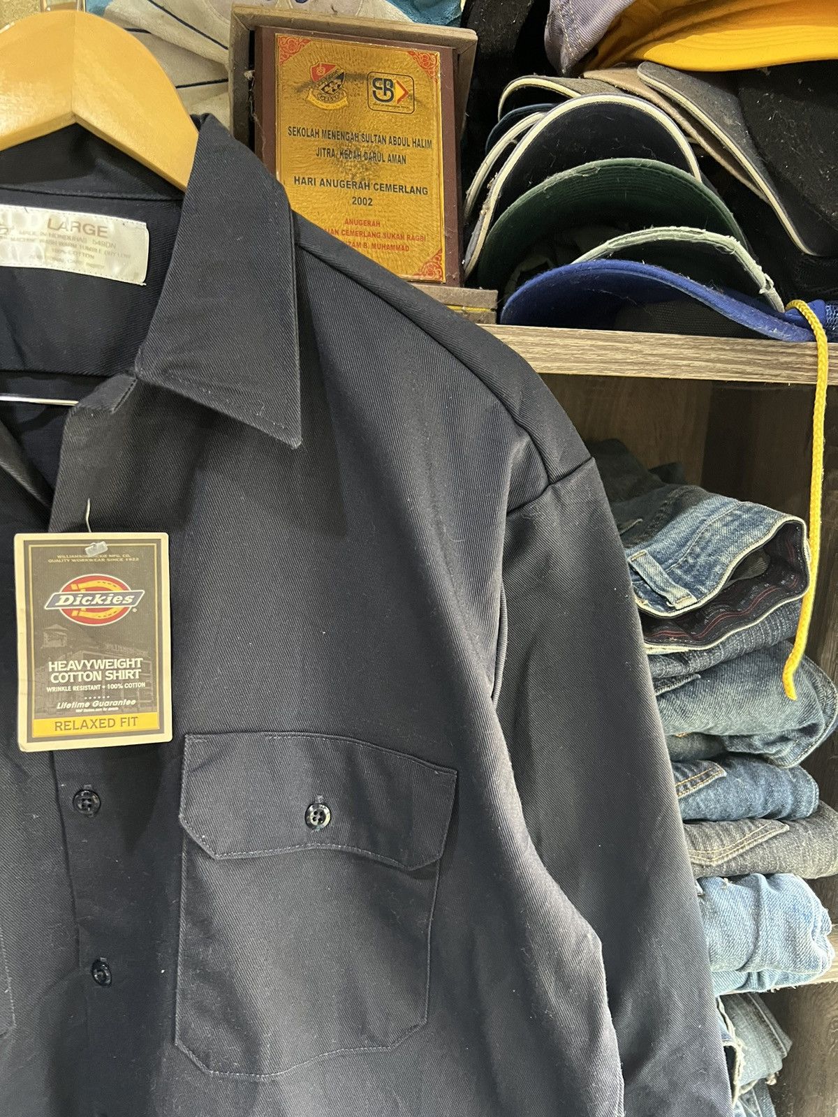 Dickies 🔥Vintage Deadstock Dickies Overshirts Size US L / EU 52-54 / 3 - 4 Thumbnail