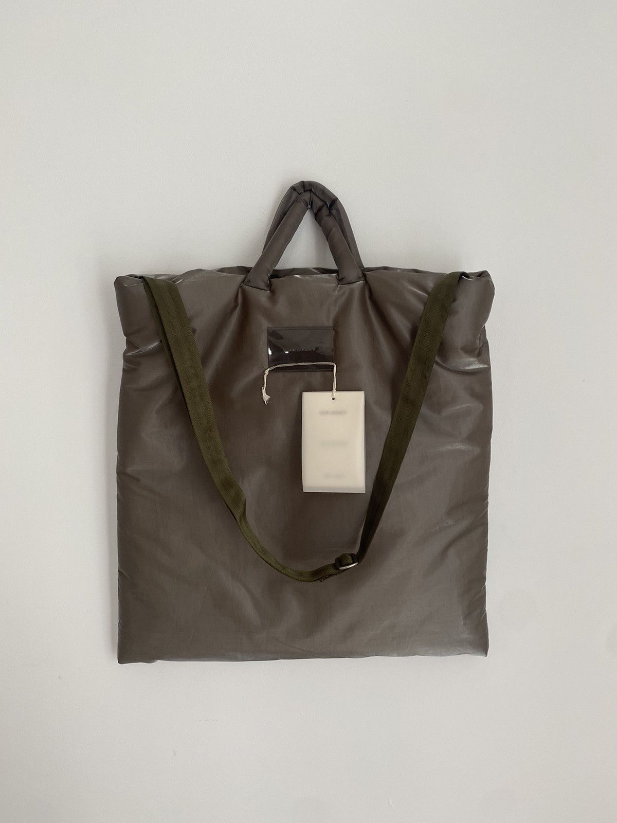 Our Legacy Big Pillow Tote Army Green | Grailed