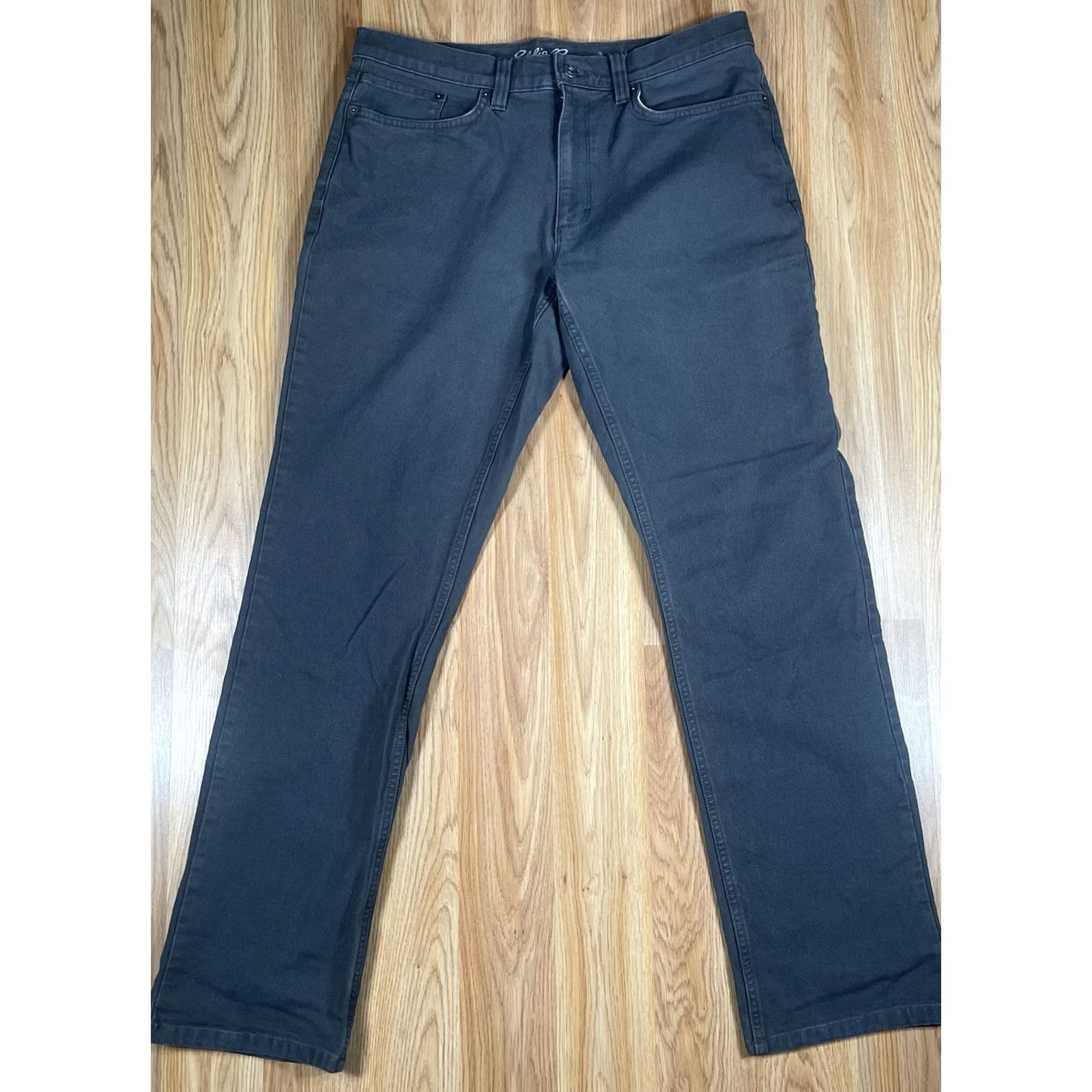 Eddie Bauer Eddie Bauer Jeans Mens Size 34Wx34L Straight Leg Gray Wash Denim Long Pants - Condition: Good Pre-Owned - Fast Shipping | eBay Size US 34 / EU 50 - 2 Thumbnail
