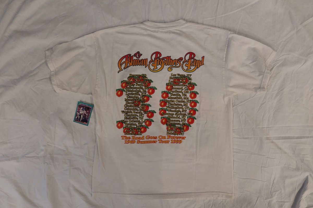 Vintage Allman Brothers Band Tshirt Size US XL / EU 56 / 4 - 12 Thumbnail