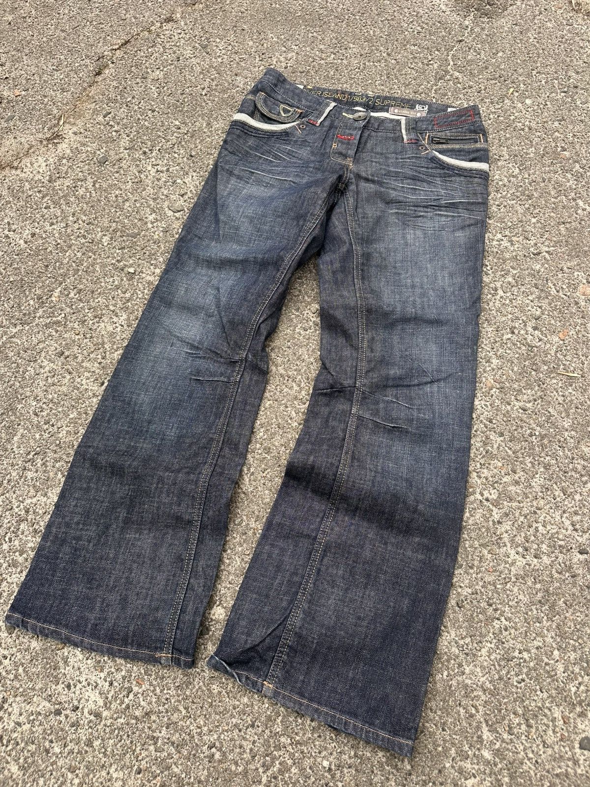 Japanese Brand Baggy Flared Y2K Japanese Brand Jeans Size US 36 / EU 52 - 4 Thumbnail