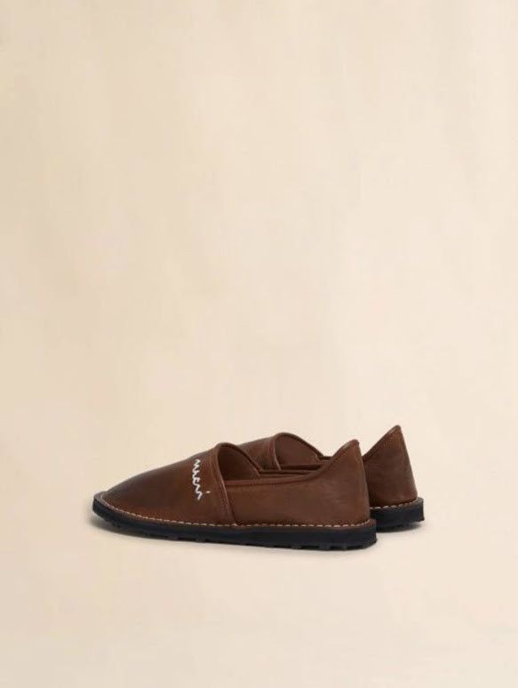 Marni o1w1db10326 Leather Slip-On Loafer in Brown Size US 7 / EU 40 - 2 Thumbnail