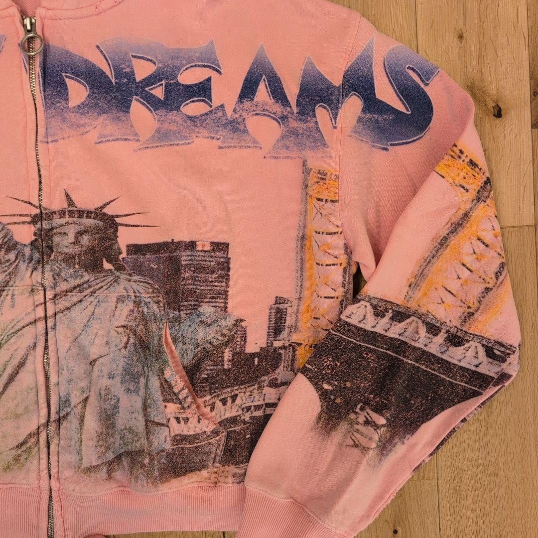 Vale VALE FOREVER NYC Zip Up Hoodie Pink L Rare Colorway Size US L / EU 52-54 / 3 - 6 Thumbnail