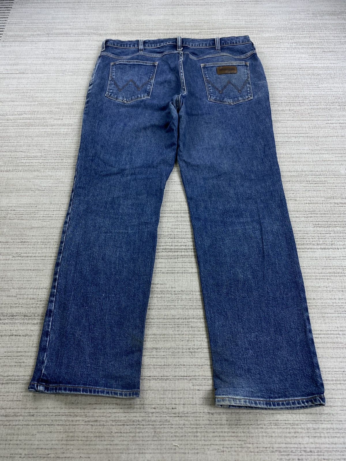 Vintage × Wrangler Vintage Wrangler Made In USA Denim Jeans Size US 38 / EU 54 - 2 Thumbnail
