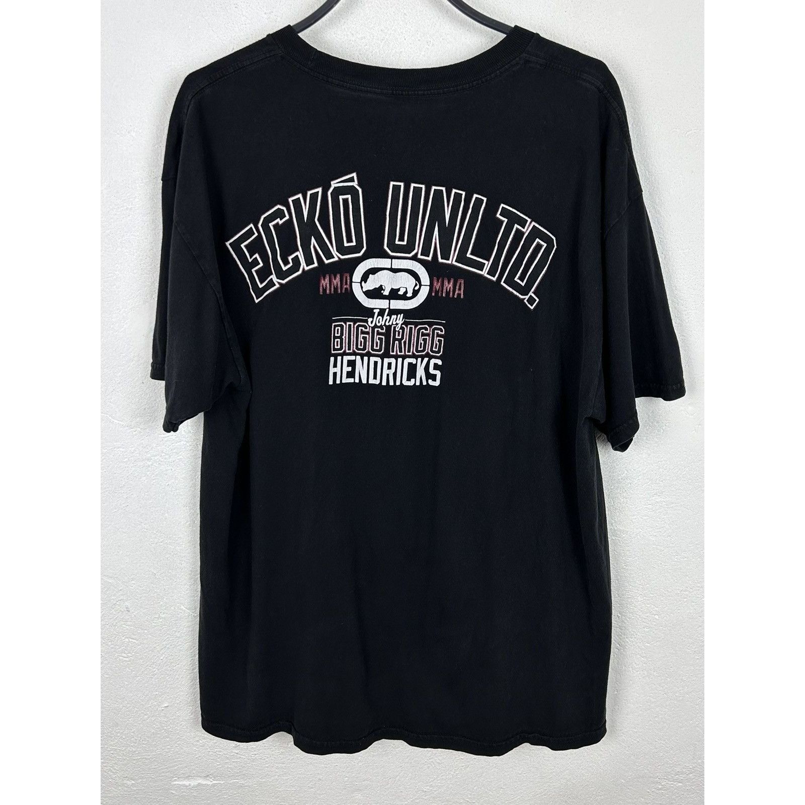 Ecko Unltd. 00s Vintage Ecko Unltd Johnny Bigg Rigg Hendricks MMA Tee Size US XL / EU 56 / 4 - 4 Thumbnail