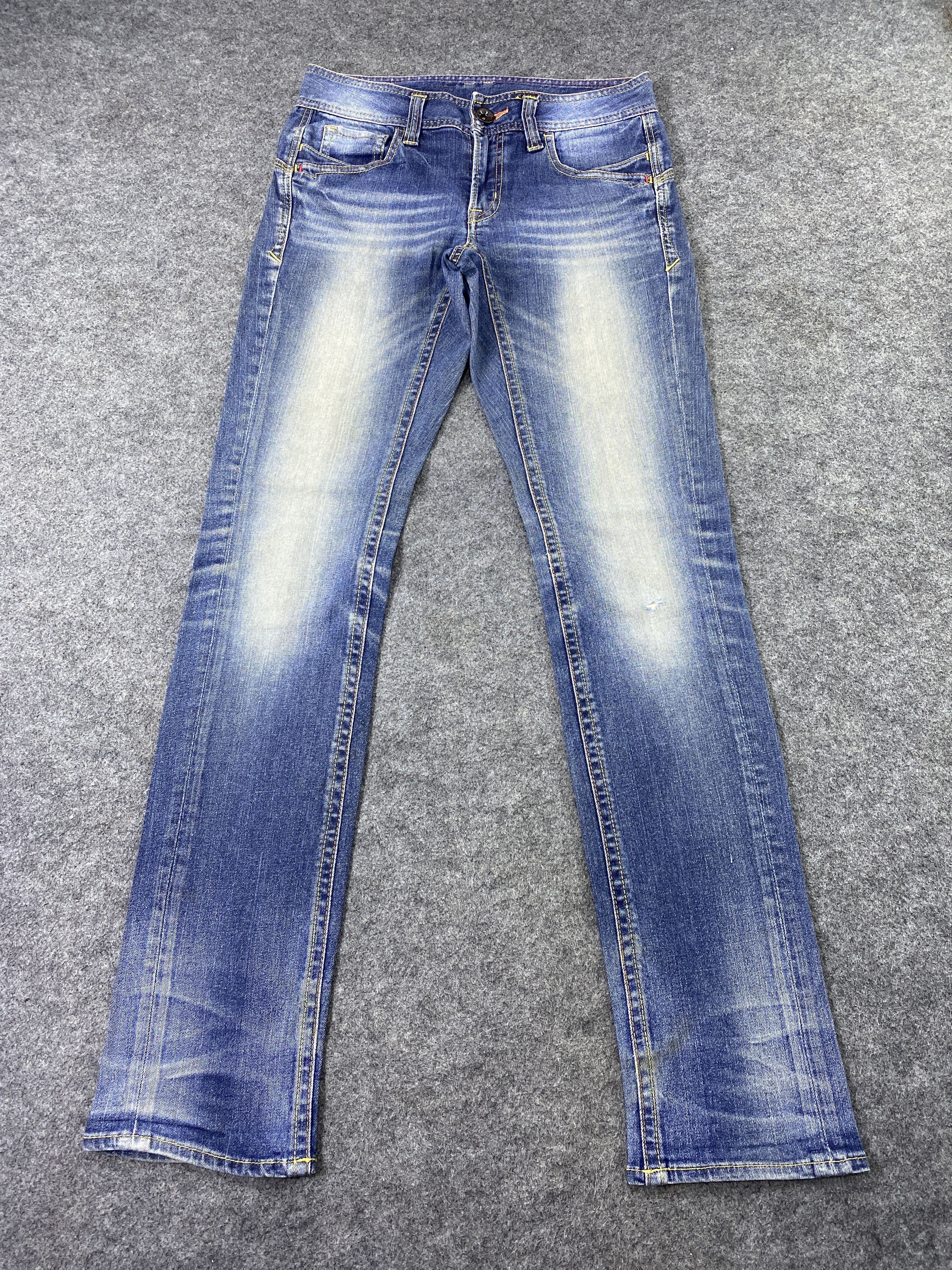 Japanese Brand Japanese Brand Blue Wash Jeans - J1095 Size 29" - 2 Thumbnail