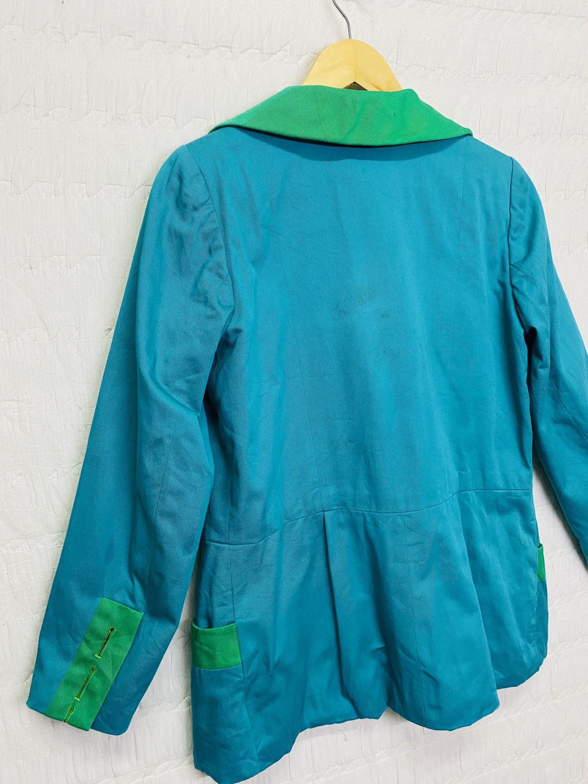Vintage × Yves Saint Laurent (L) VINTAGE RIVE GAUCHE YVES SAINT LAURENT JACKET Size XS / US 0-2 / IT 36-38 - 5 Thumbnail