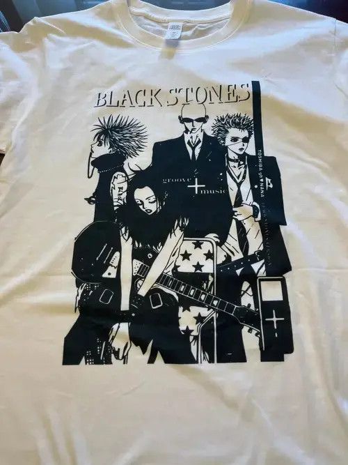 Japanese Brand Black Stones NANA Osaki T-shirt Size US M / EU 48-50 / 2 - 2 Thumbnail