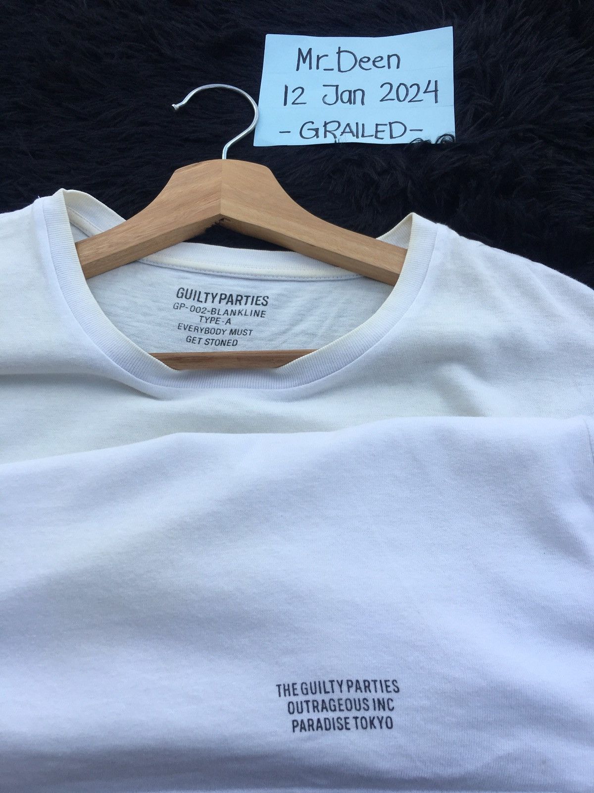 Wacko Maria Rare Vintage The Guilty Parties Everbody Must Get Stone Tee Size US M / EU 48-50 / 2 - 9 Thumbnail