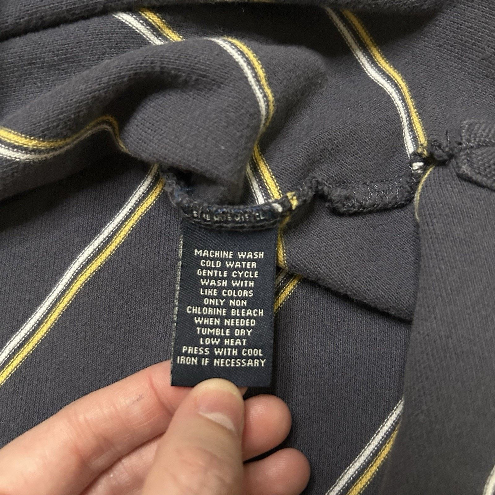 Polo Ralph Lauren Vintage Polo Jean Company Ralph Lauren Collared Striped Lg Size US L / EU 52-54 / 3 - 5 Thumbnail