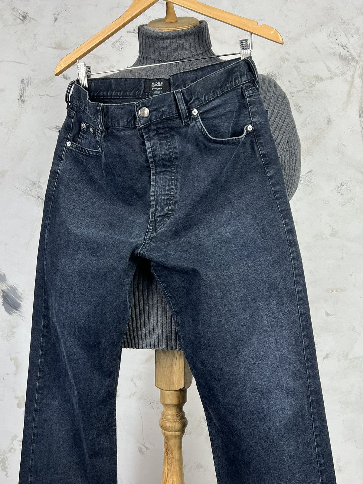 Hugo Boss Vintage Hugo Boss Stretch Denim Jeans Size 32 Size US 32 / EU 48 - 7 Thumbnail
