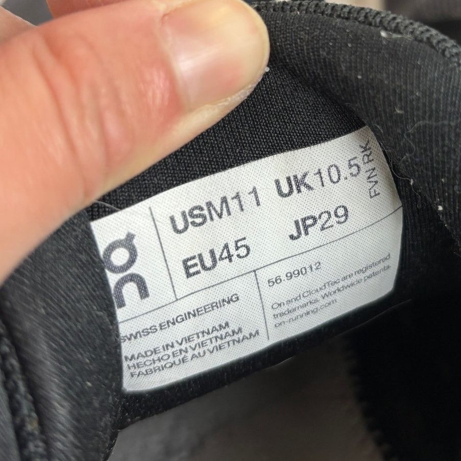 On On Running On Cloudrunner Running Sneakers Shoes Men's 11 Size US 11 / EU 44 - 10 Thumbnail