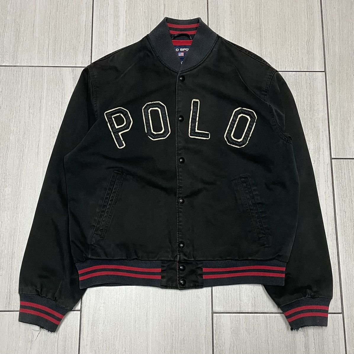 Polo Ralph Lauren Vintage Polo Ralph Lauren Tigers Original Bomber Jacket Size US M / EU 48-50 / 2 - 2 Thumbnail