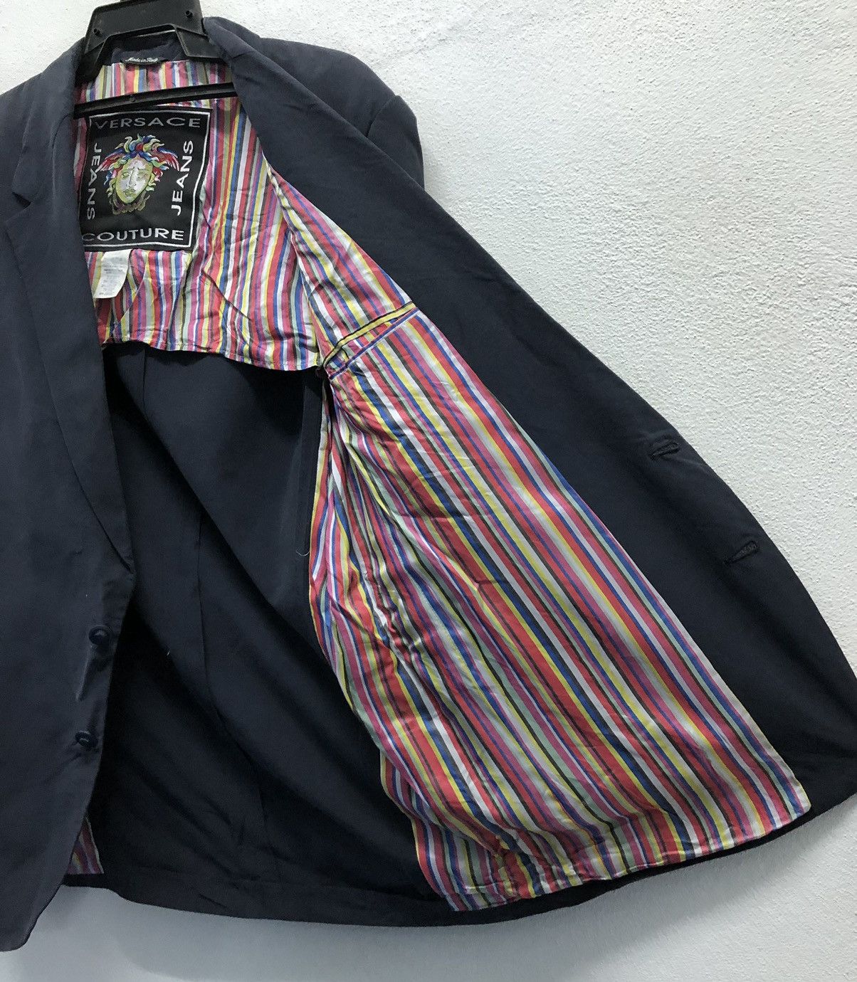Versace Jeans Couture Vintage Versace Jeans Couture Made In Italy Blazer Size US L / EU 52-54 / 3 - 10 Thumbnail