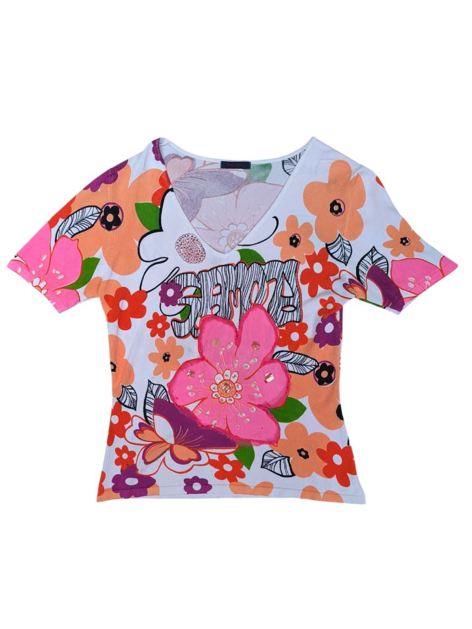 Kenzo Blouse floral kenzo Size M / US 6-8 / IT 42-44 - 3 Thumbnail