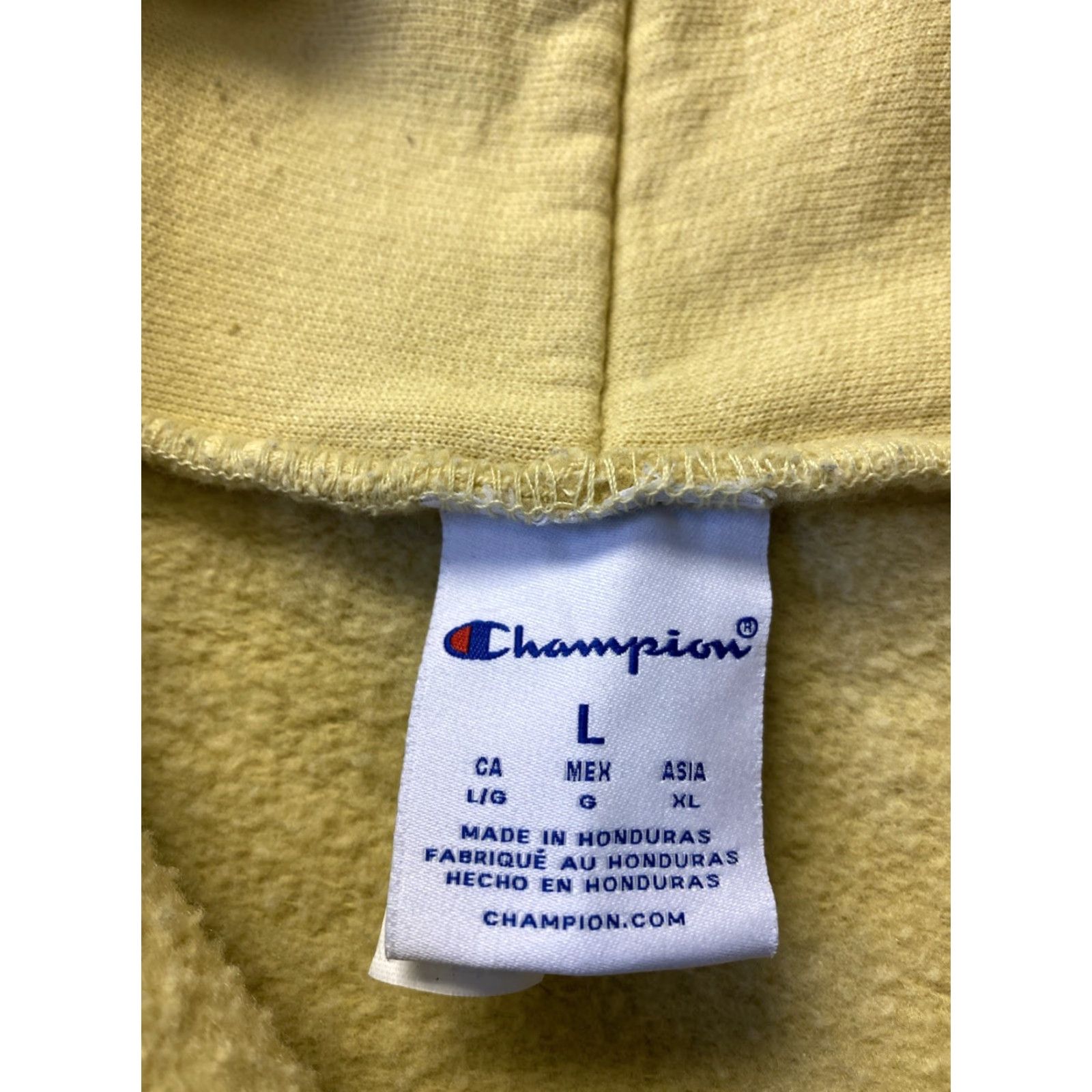 Champion Champion Faded Cotton Hoodie Sweatshirt L Women’s Bryant /156-1 Vintage Yes Logo Full Zip Hooded Pockets Sleeveless? Wait no. Size L / US 10 / IT 46 - 4 Thumbnail