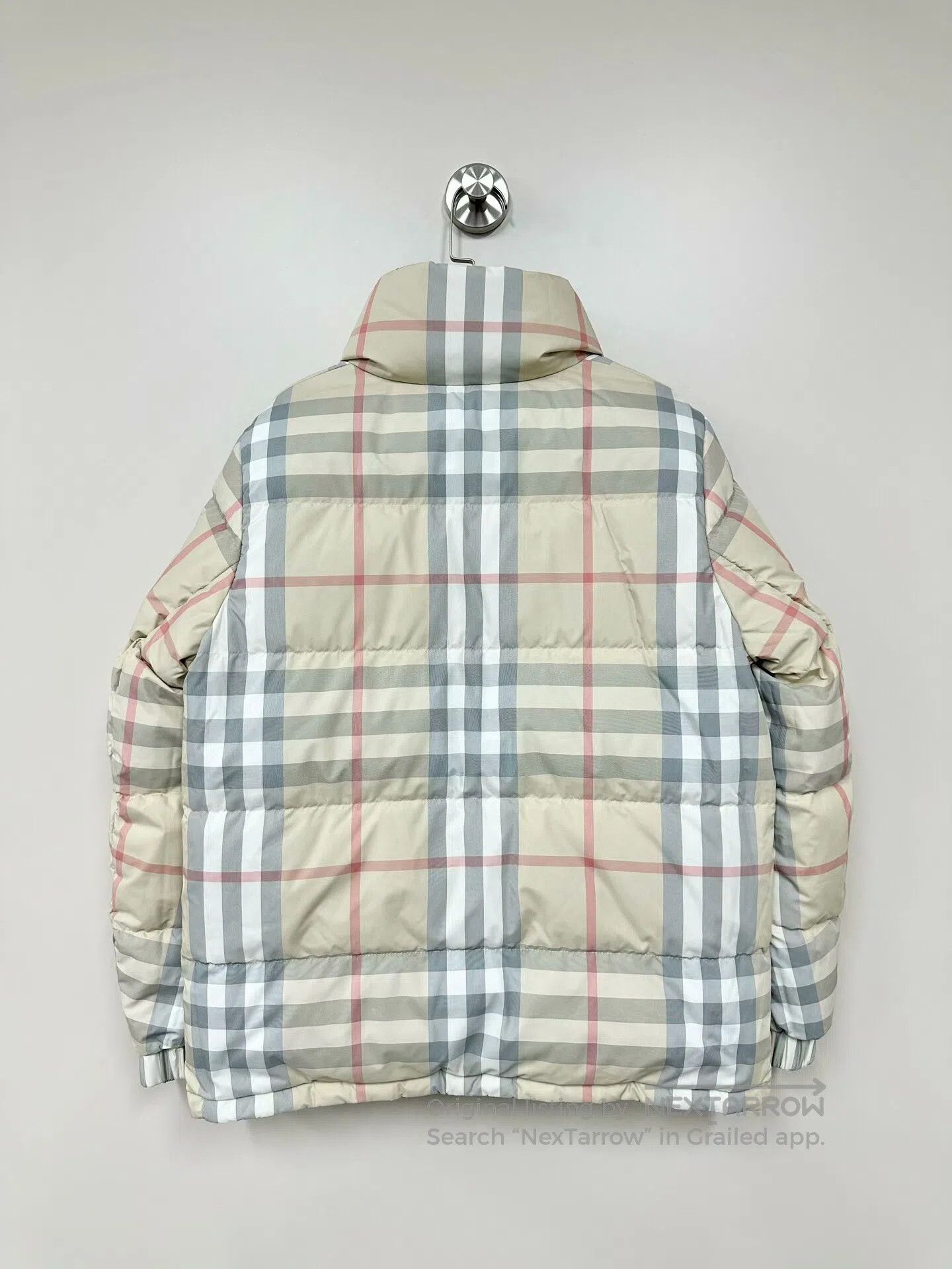Burberry Burberry Classic Plaid Two-Sided Zippered Down Jacket| Size S / US 4 / IT 40 - 2 Thumbnail