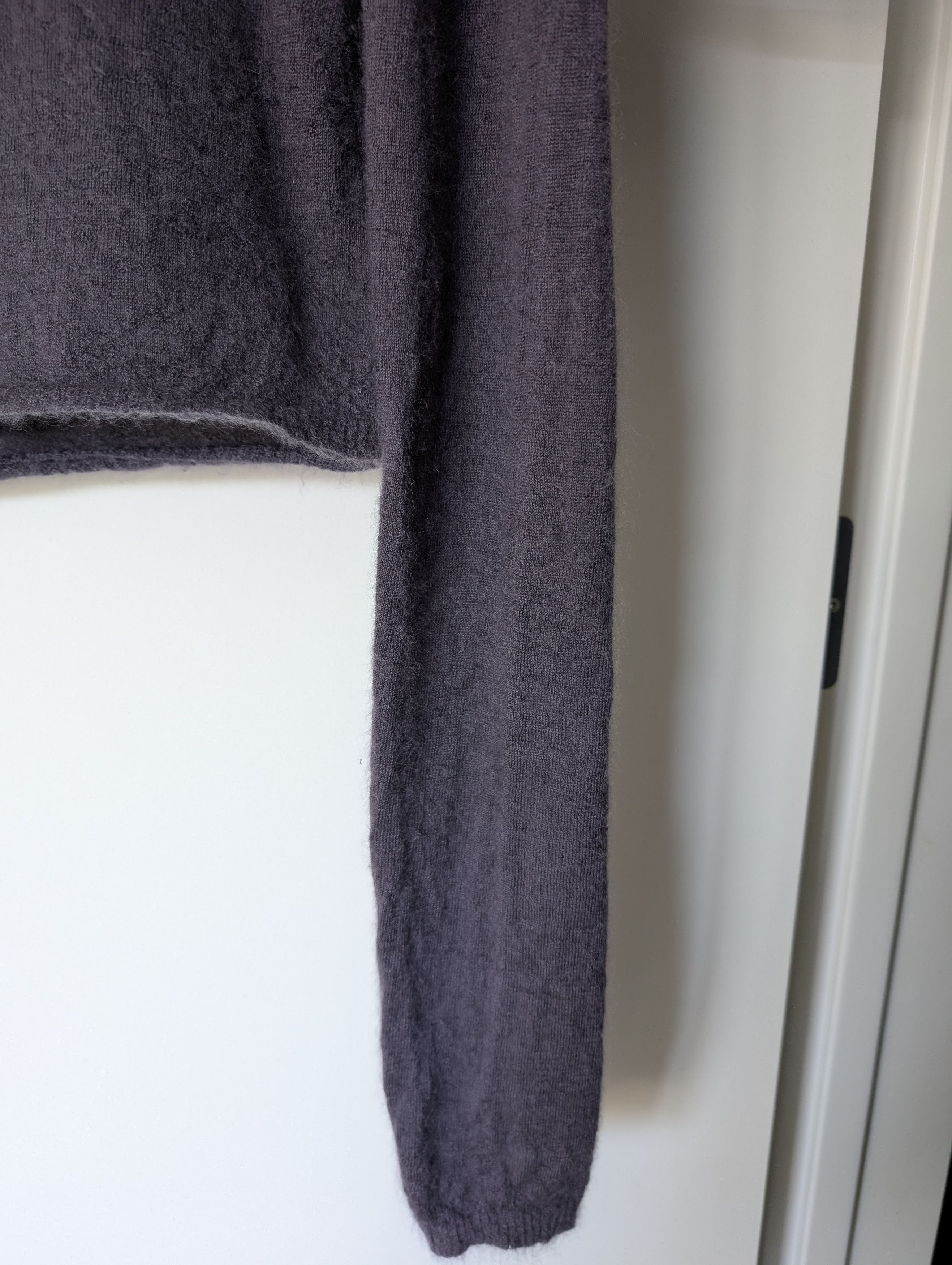 Rick Owens FW21 Runway Column Knit Eggplant Size M / US 6-8 / IT 42-44 - 8 Thumbnail